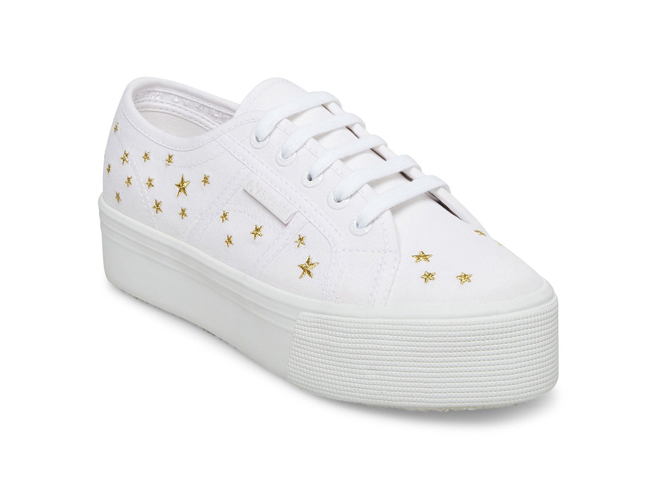 Platform Feminino Branco - Superga 2790 Embroidery - HLUJN-6270